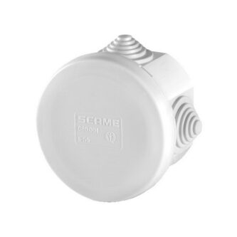 Кутия ф65х40мм IP55, UV, 4 кабелни мембрани за PG16, затваряне на клик, new, серия Cubox Scame thumbnail