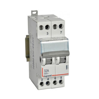 Ум шалтер I-0-II DIN монтаж CX3 32А 2P 230V 2 мод. Legrand thumbnail