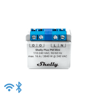 Микромодул Smart монофазен мерител 1х 16A Shelly Plus PM Mini - 265673 /до изчерпване/ thumbnail