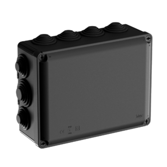 Разклонителна кутия Solera Ybox 220 x 170 x 80 mm, IP55, Черна thumbnail