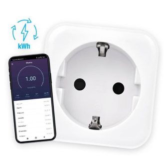 Адаптер с Wi-Fi за SMART управление 16A с мерител чрез Ios/Android приложение Commel IoT thumbnail