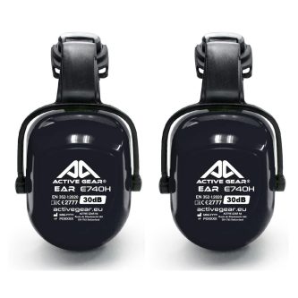 Премиум антифон с щипка за каска, Active EAR E740H, SNR 30 dB thumbnail