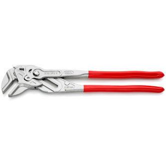 Клещи раздвижени, хромирани, червена ръкохватка 400мм, Knipex thumbnail