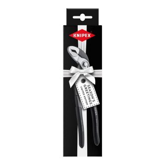 Клещи раздвижени Cobra, черна ръкохватка 180мм, Knipex /до изчерпване/ thumbnail