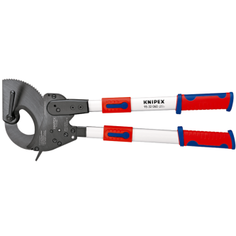 Ножици за рязане на кабел до 740мм2, синьо-червена ръкохватка 630мм, Knipex thumbnail