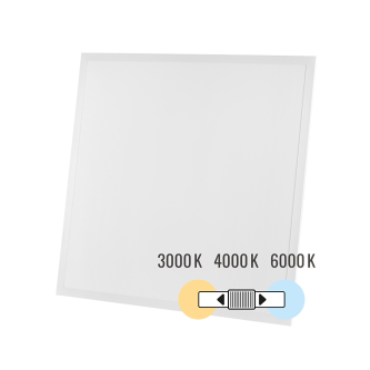 LED панел с ниско ниво на заслепяване UGR<19 600x600 mm, 40W, 3000K/4000K/6000K, 120lm/W, 220V-240V AC, IP44 thumbnail