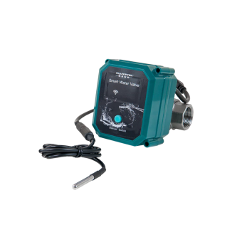 Безжичен спирателен кран за тръба 1" FrankEver Smart water valve DN25 - 070670 thumbnail