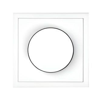 Димер ротативен R=5-300W LED=5-150VA моноблок цвят БЯЛ мат Adria Commel thumbnail