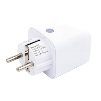 Адаптер Smart за контакт 1х Шуко 13A с мерител Shelly Plug M Gen3 - 073602 thumbnail