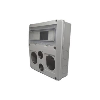 Табло за индустриални контакти и DIN модули IP55, UV, серия Enerbox /11 DIN, 2х16-32A и 6хшуко/ Scame thumbnail