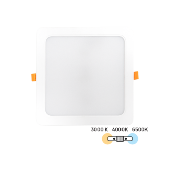 LED панел за вграждане, квадрат 24W, 3000K/4000K/6500K, 220-240V AC, IP54 thumbnail