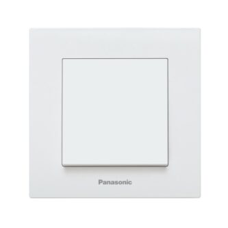 Единичен ключ СХ.1 PANASONIC Karre Plus, Бял thumbnail