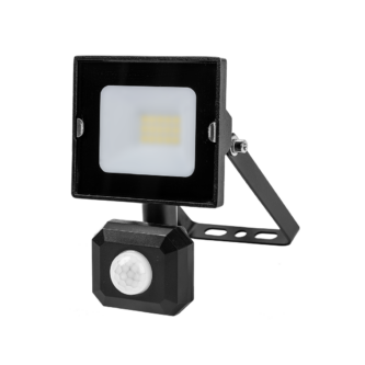 LED SLIM прожектор с датчик за движение 10W, 4000K, 220-240V AC, IP44 thumbnail